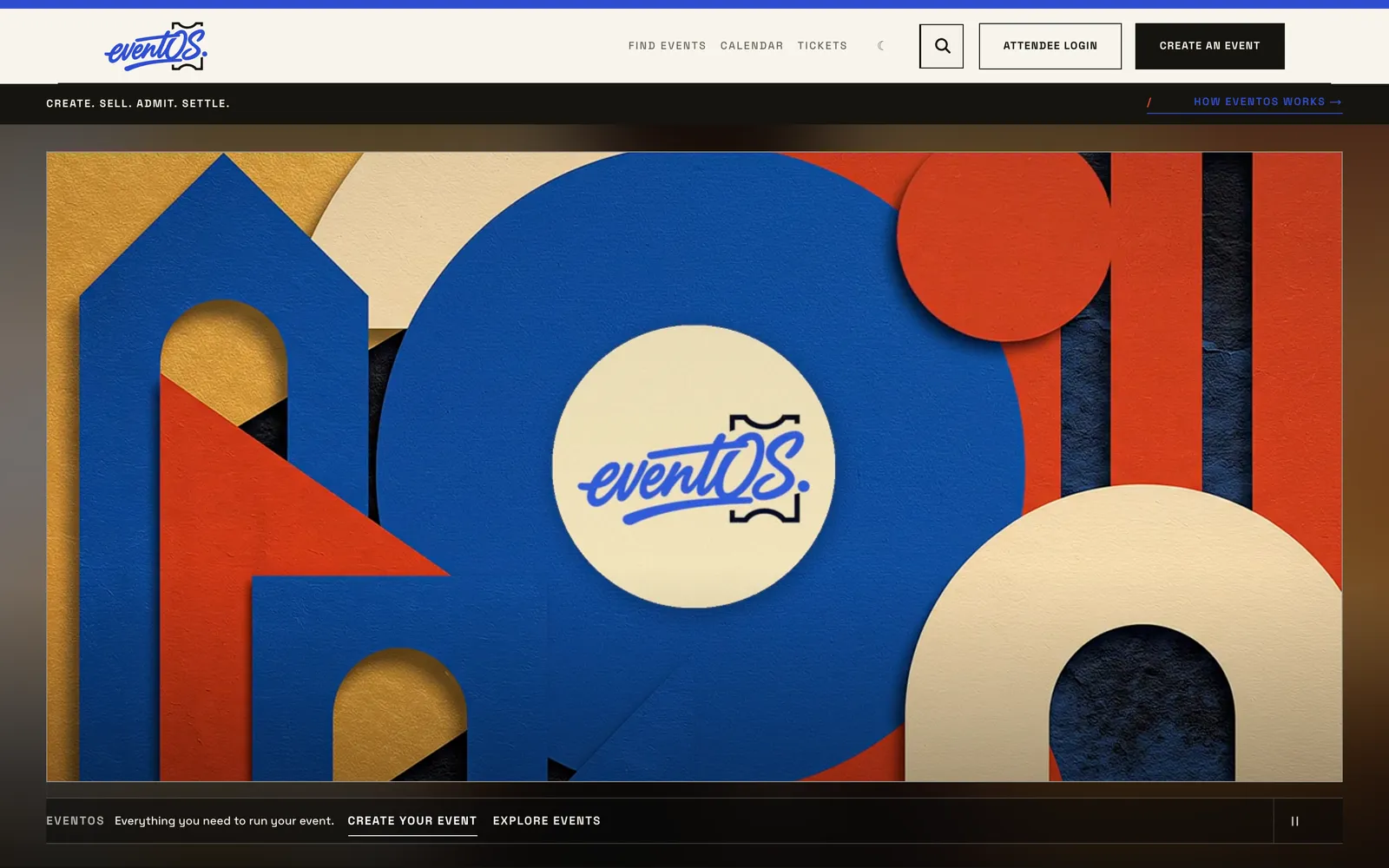 eventOS project preview